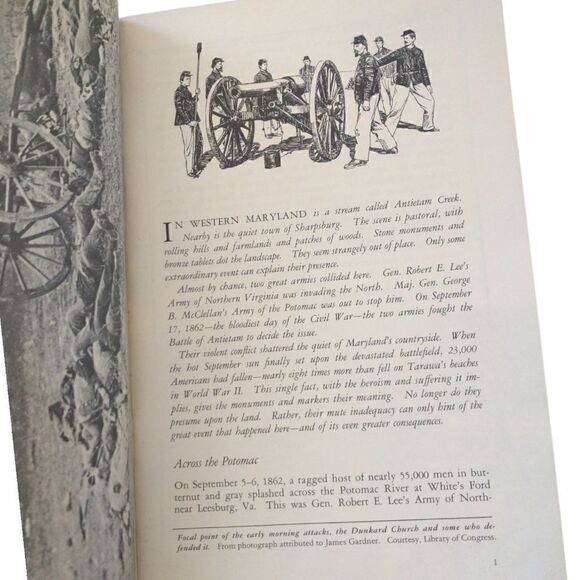 Antietam National Battlefield Site Booklet 1961 Civil War Maryland F Tilberg. - Picture 6 of 16
